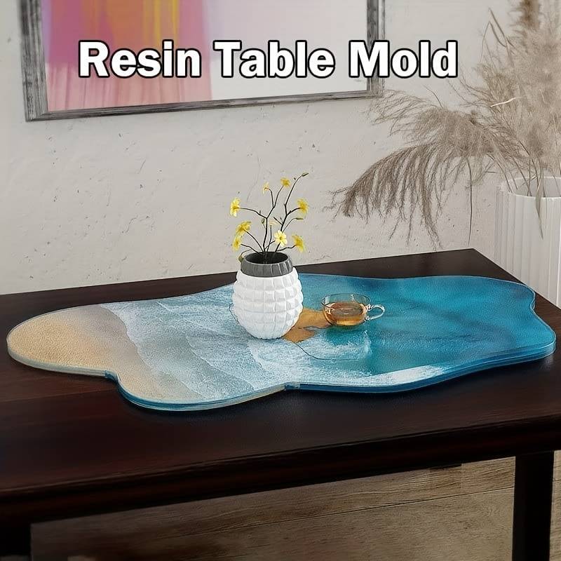 Large Resin Table Mold Epoxy Resin Molds Silicone Tray Epoxy - Temu